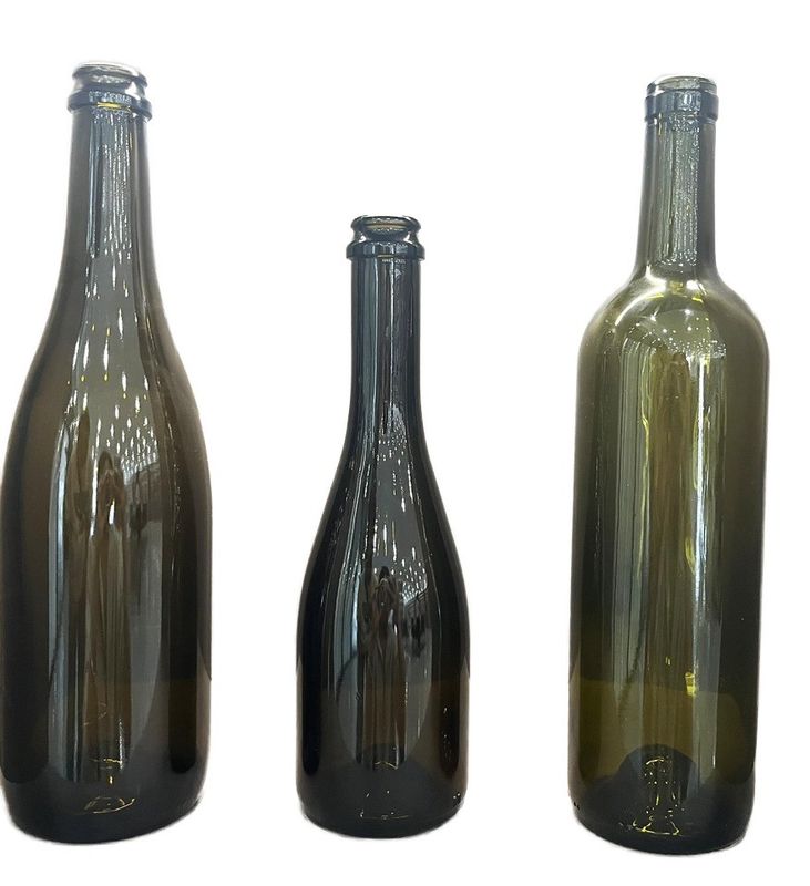375ml 500ml 750ml Whiskey Bottle Frosted Amber Glass Wine Bottle for Your Restaurant