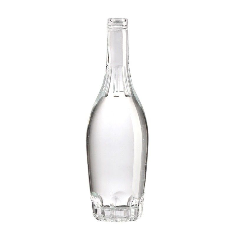 500ml Custom Color Spirit Liquor Glass Bottle With Cork for Provided Freely Sample
