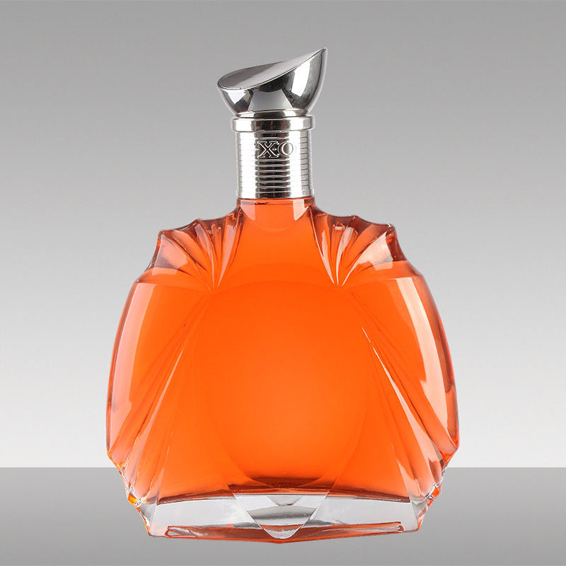 Custom Color 700ml 750ml Brandy Glass Bottle for Wine Connoisseurs and Enthusiasts