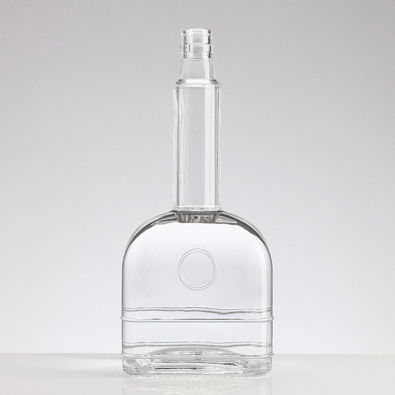 250ml/500ml/750ml Recycled Empty Frost Whisky Flask Vodka Bottle for Wine Glass Bottle