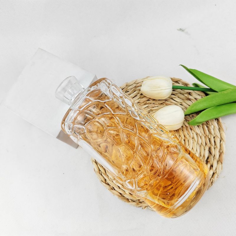 Fashion Shape Super Flint Brandy Spirits Empty White Liquor Glass Bottle Vodka Square