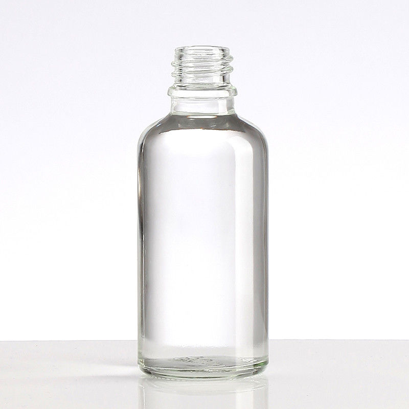 30ml Mini Round Glass Bottle with Maple Leaf Pattern Capacity 30ml Sealing Type Crown Cap
