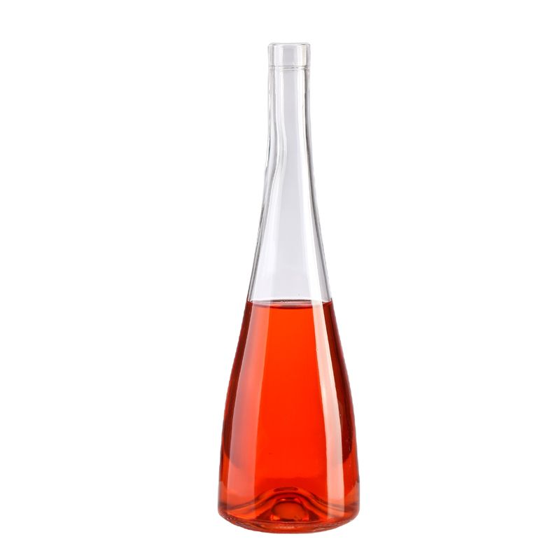 Luxury Glass Bottle for Spirits Brandy Custom Empty Clear 375ml 500ml 750ml 15000ml