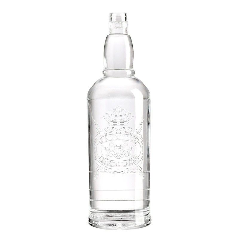 200ml Tall Glass Bottle for Wine and Liquor Clear Glass Rubber Stopper Sealing Type