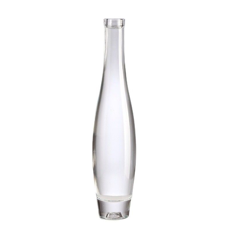 Customized Logo Mini Champagne Glass Bottle for Soft Drink Distribution and Promotion in Clear