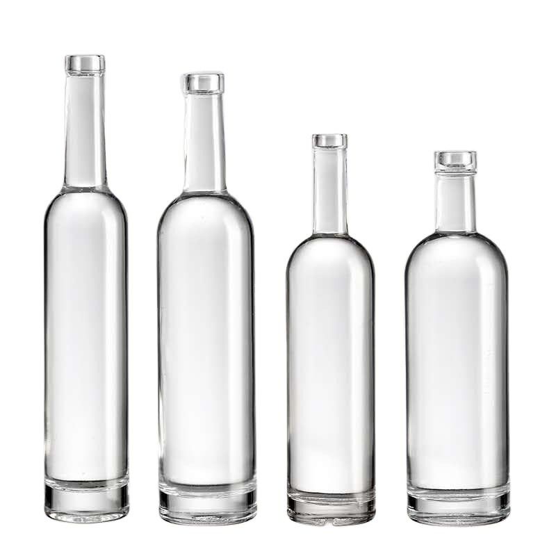 200ml 375ml 500ml 700ml 750ml 1000ml Wine Glass Bottle for Liquor in Oslo end Design